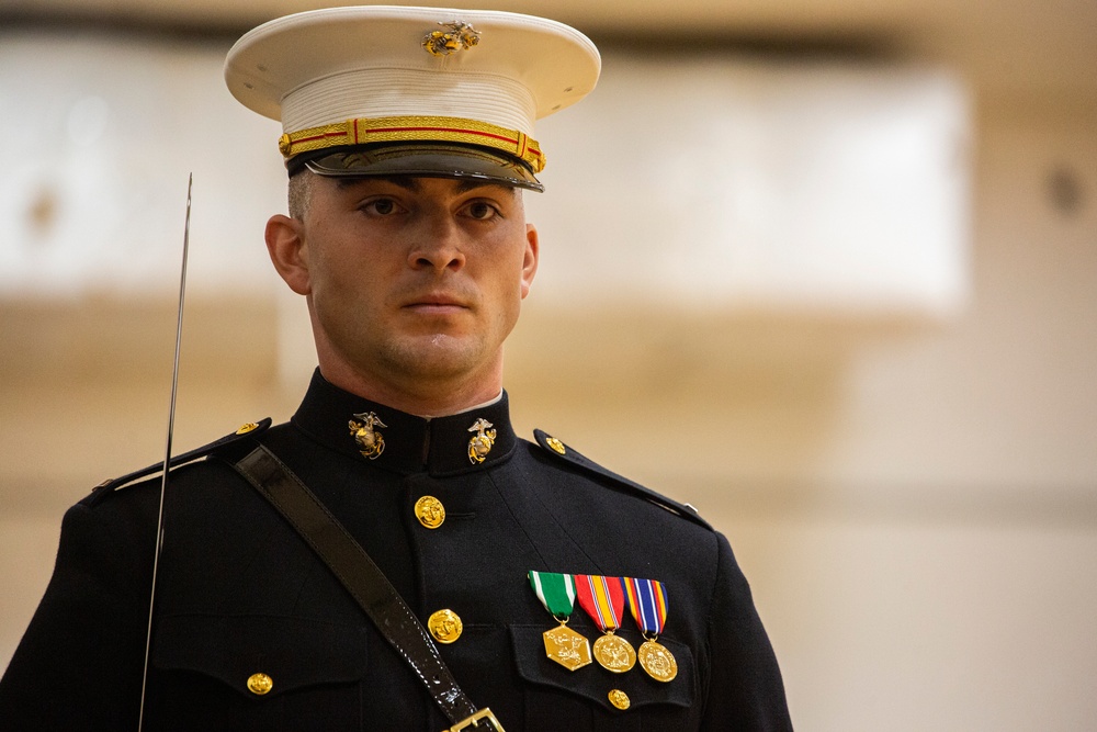 Barracks officers and staff noncommissioned officers graduate Ceremonial Drill School