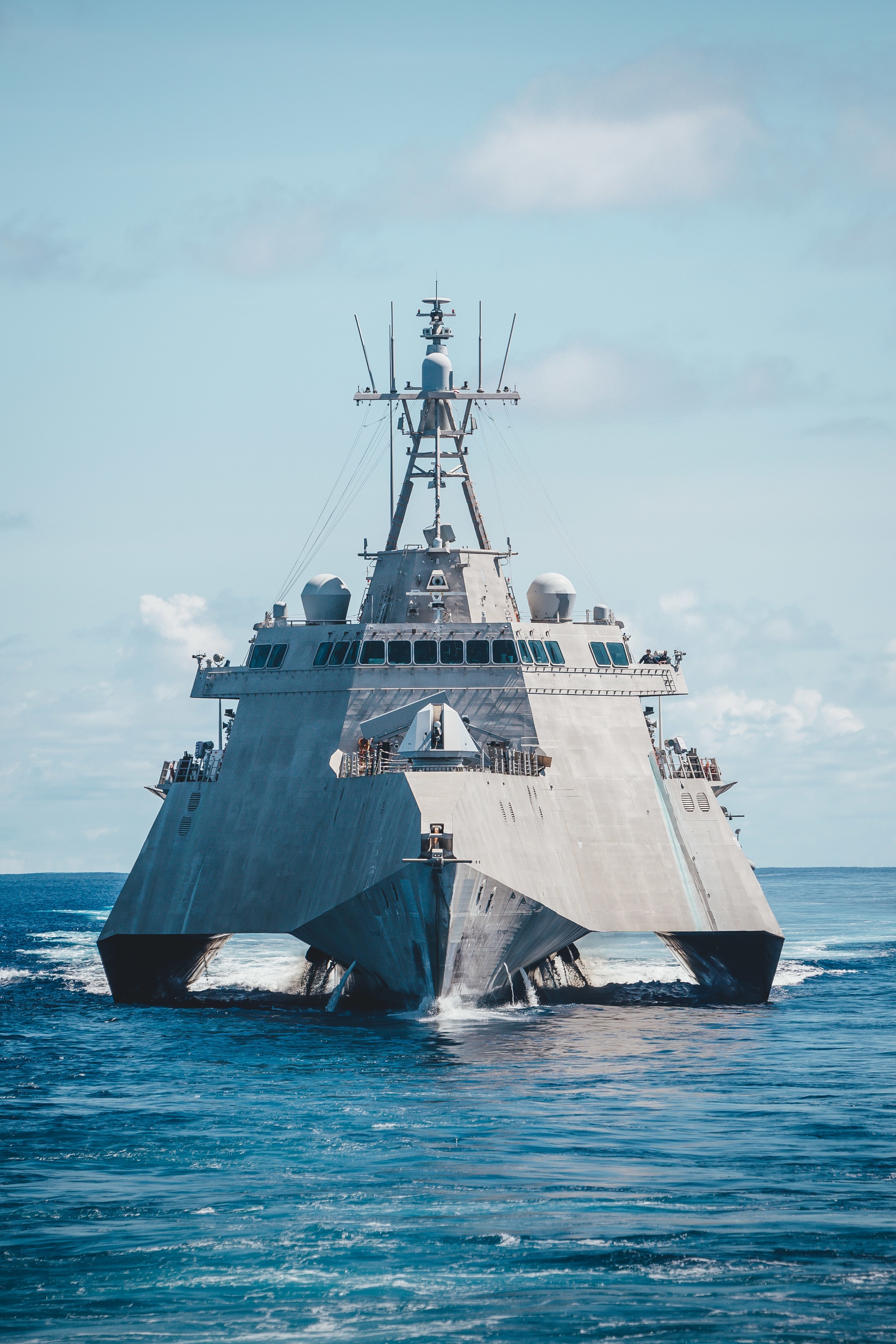 DVIDS - Images - USS Charleston (LCS 18) sails with Royal New