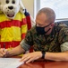 Headquarters and Support Battalion commanding officer signs 2021 Fire Prevention Week proclamation