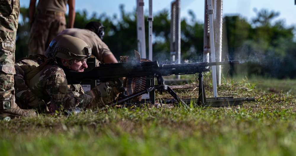 18th SFS hosts heavy weapons training