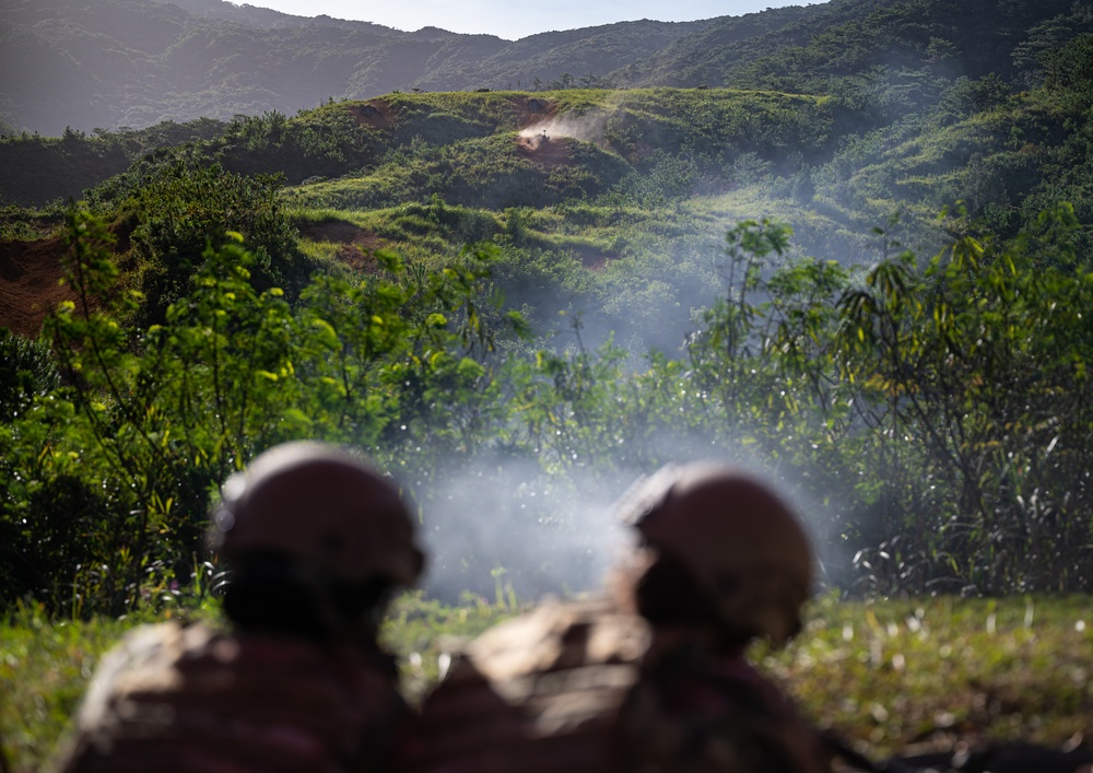 18th SFS hosts heavy weapons training