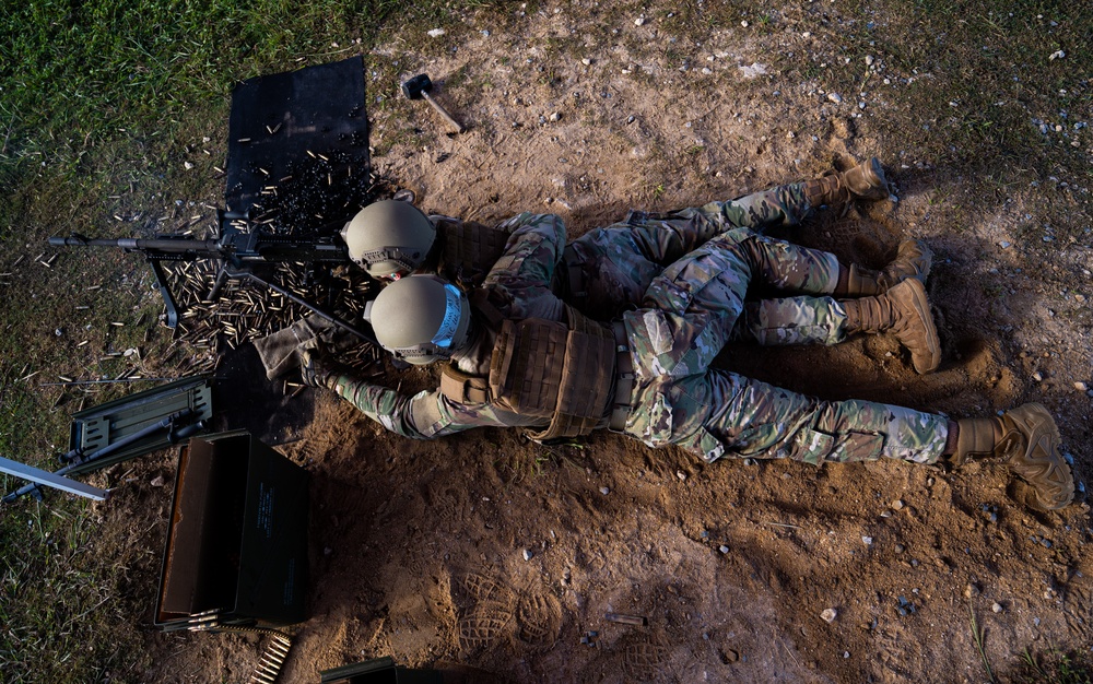 18th SFS hosts heavy weapons training