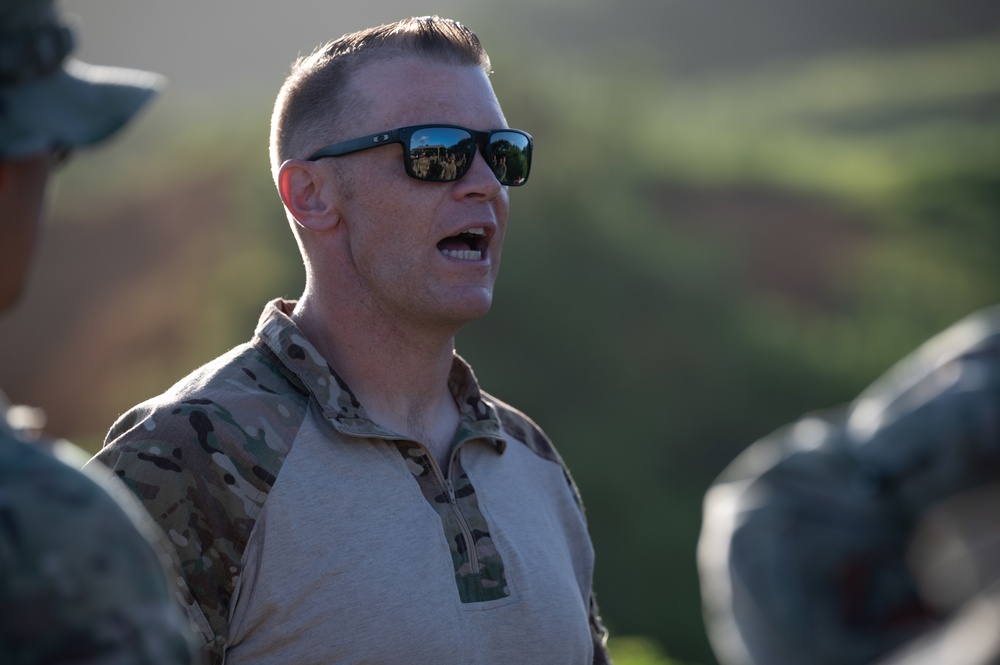 18th SFS hosts heavy weapons training