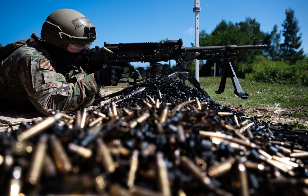 18th SFS hosts heavy weapons training