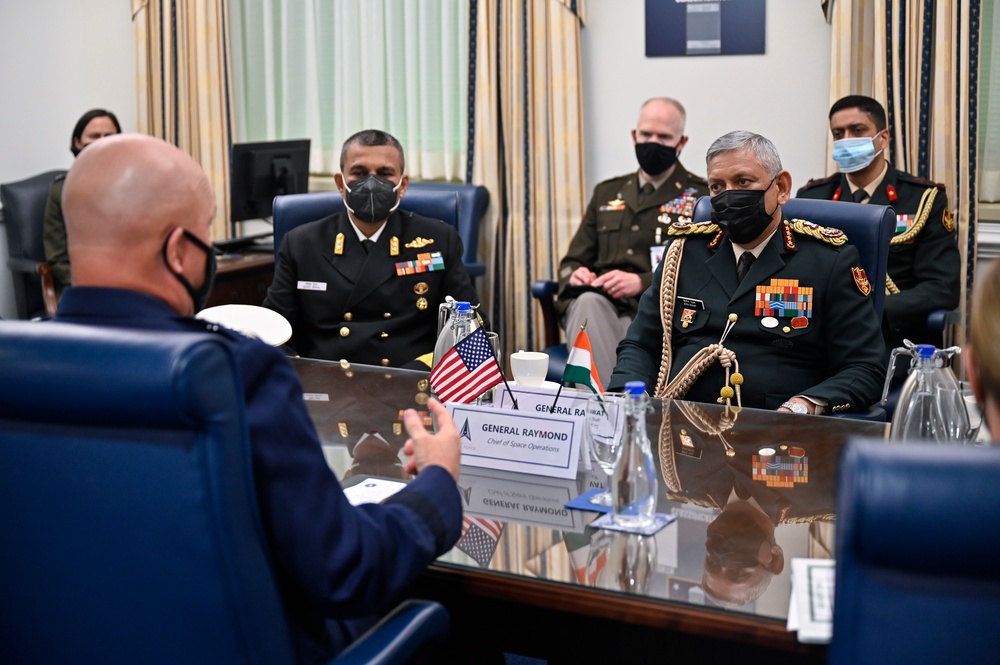 CSO Raymond meets with Indian Gen. Rawat