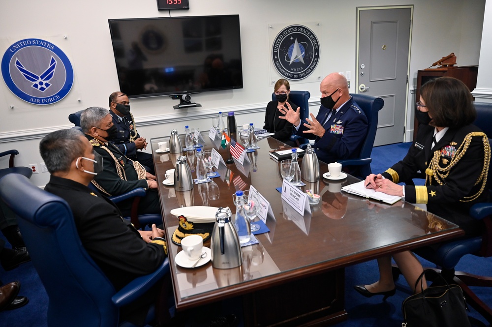 CSO Raymond meets with Indian Gen. Rawat