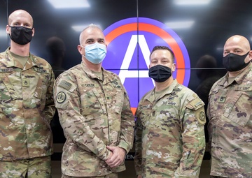 USARCENT Promotes Deployed Soldiers