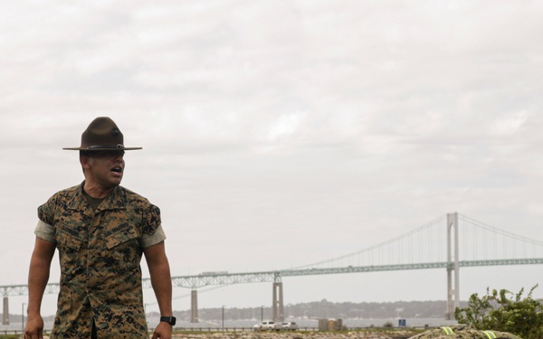 210923-N-XU135-0200 NEWPORT, R.I. (Sept. 23, 2021) OCS junior officer candidate push