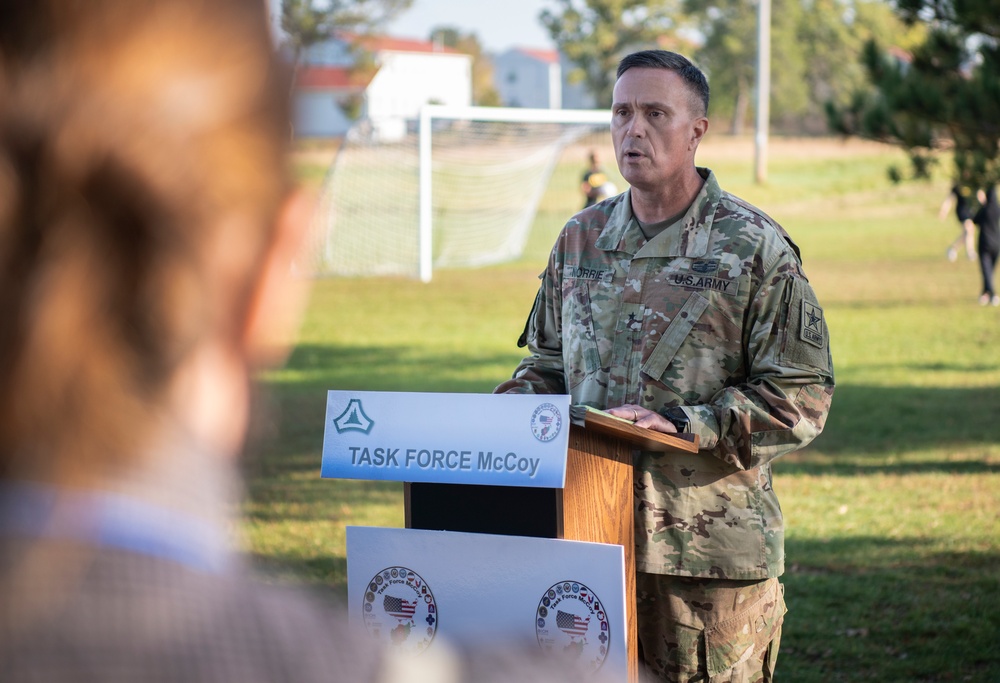 Media Day During Operation Allies Welcome at Fort McCoy