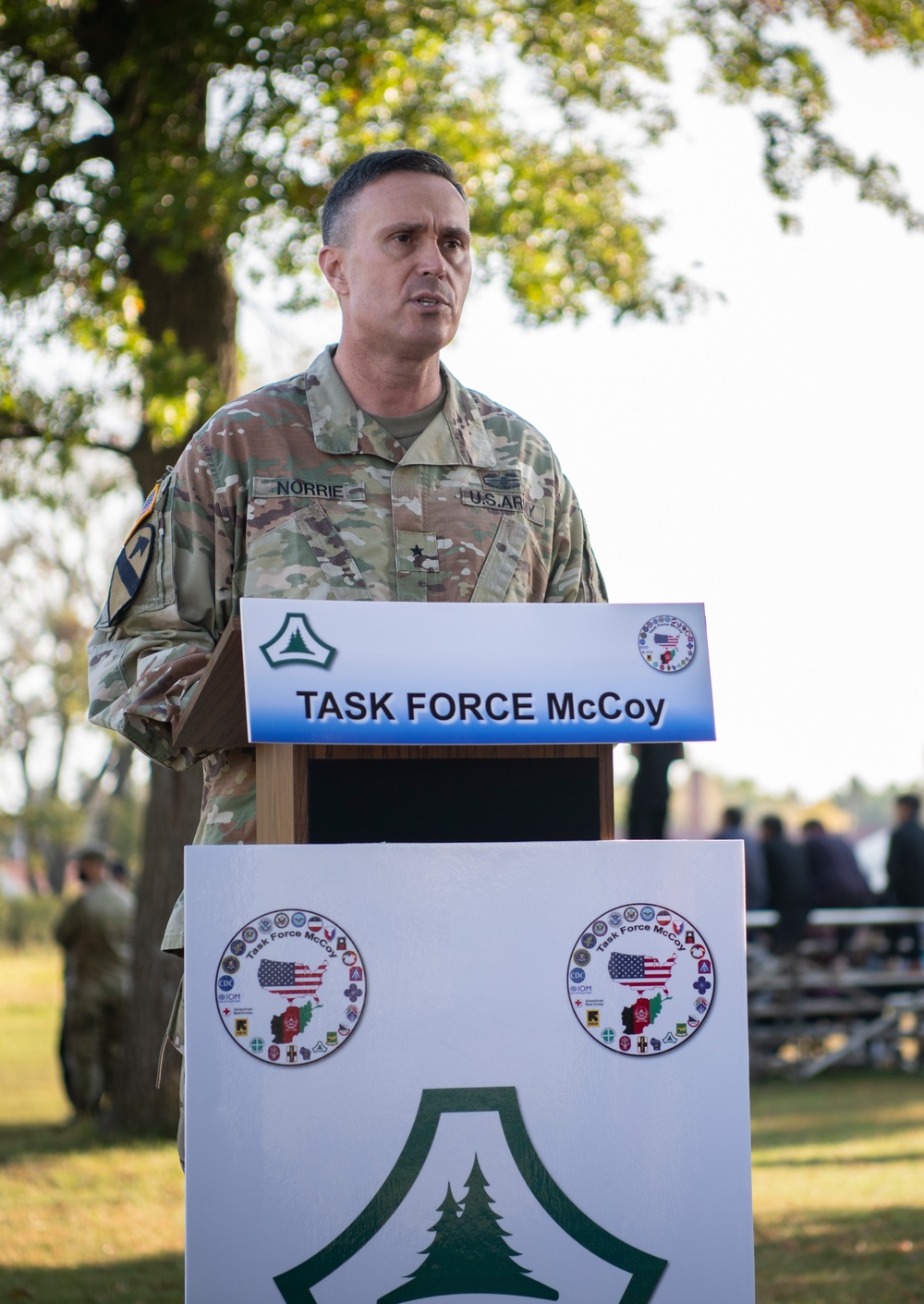 Media Day During Operation Allies Welcome at Fort McCoy