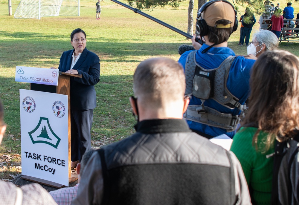 Media Day During Operation Allies Welcome at Fort McCoy