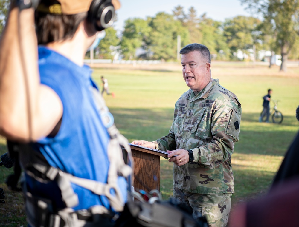 Media Day During Operation Allies Welcome at Fort McCoy