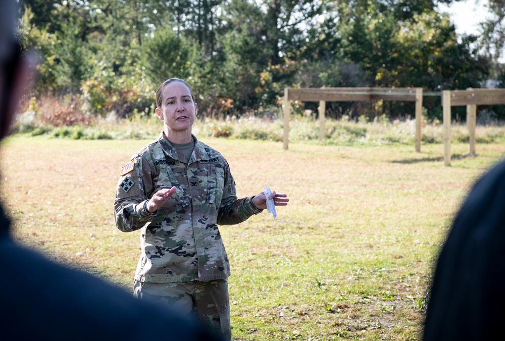 Media Day During Operation Allies Welcome at Fort McCoy