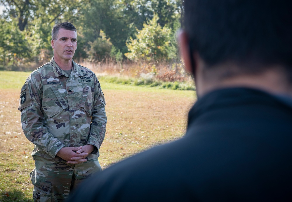 Media Day During Operation Allies Welcome at Fort McCoy