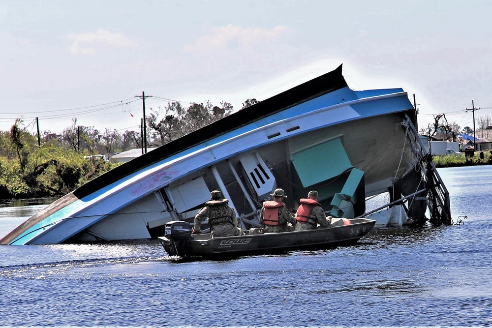 National Guard neighbors help Louisiana rebuild after Ida