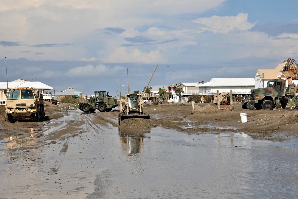 National Guard neighbors help Louisiana rebuild after Ida