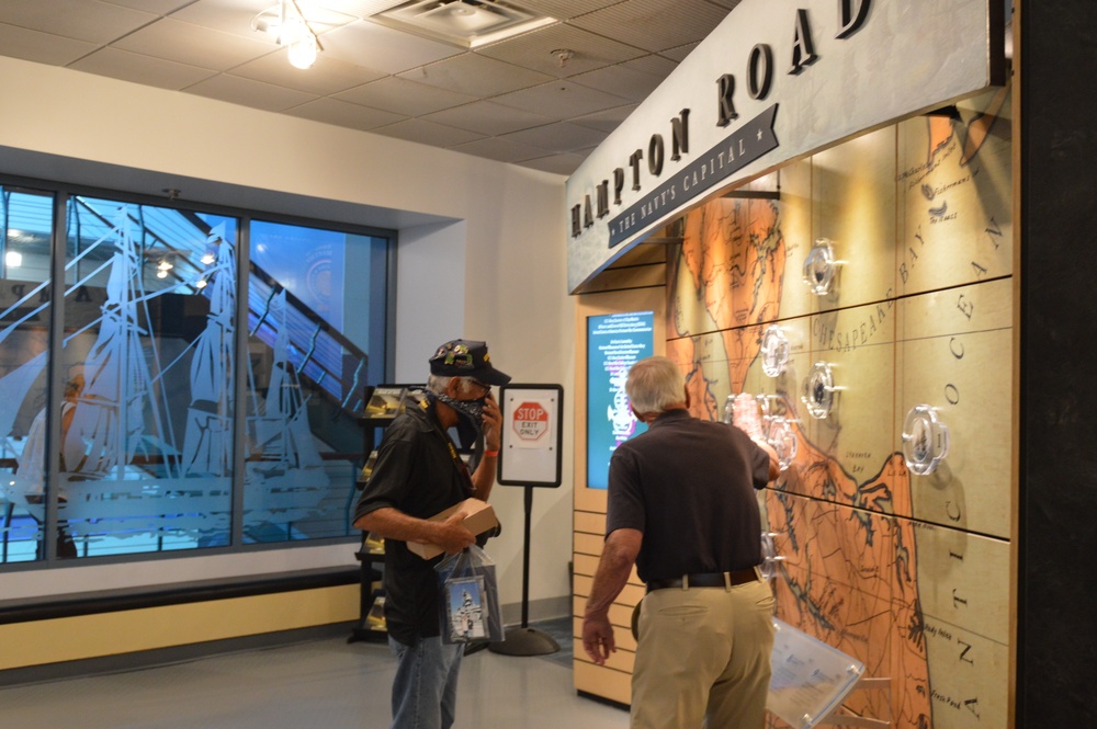 Naval Museum Volunteer in Action