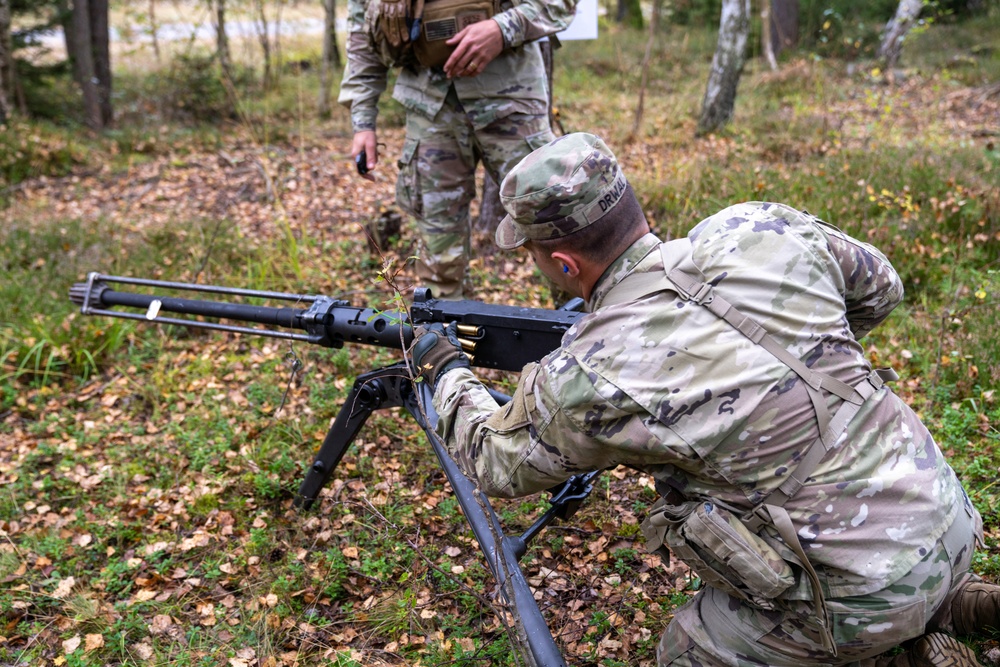 Correct a malfunction; a test event for NCO of the Year