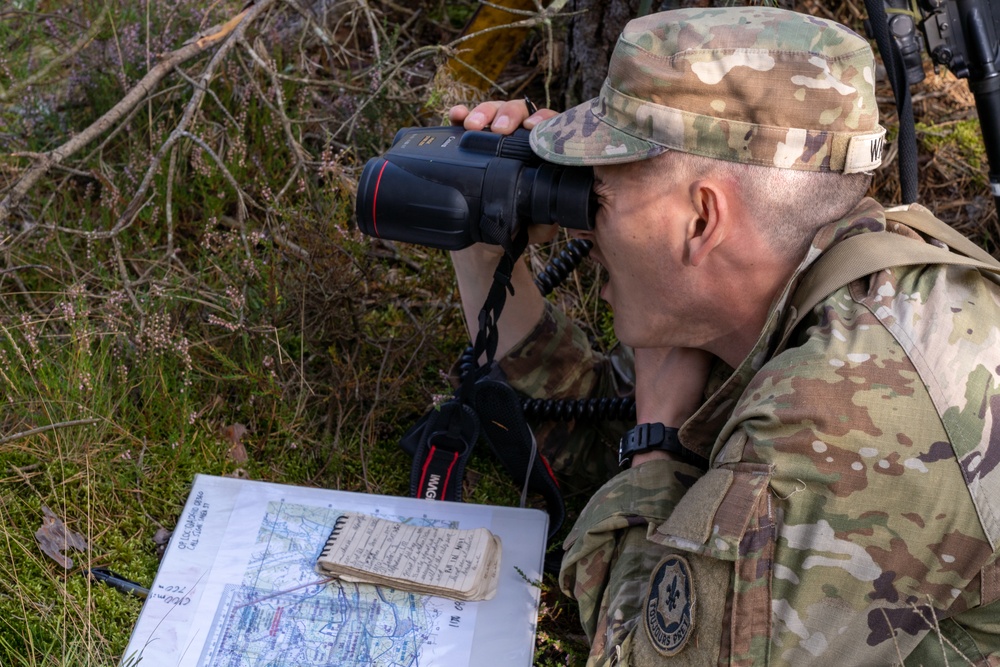 Observing impact area: a test event for the Soldier of the Year