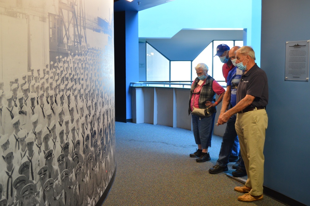 Museum volunteers in action