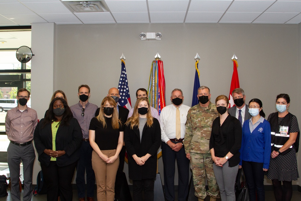 Senator Mitt Romney National Security Policy Advisor Visits Task Force Eagle