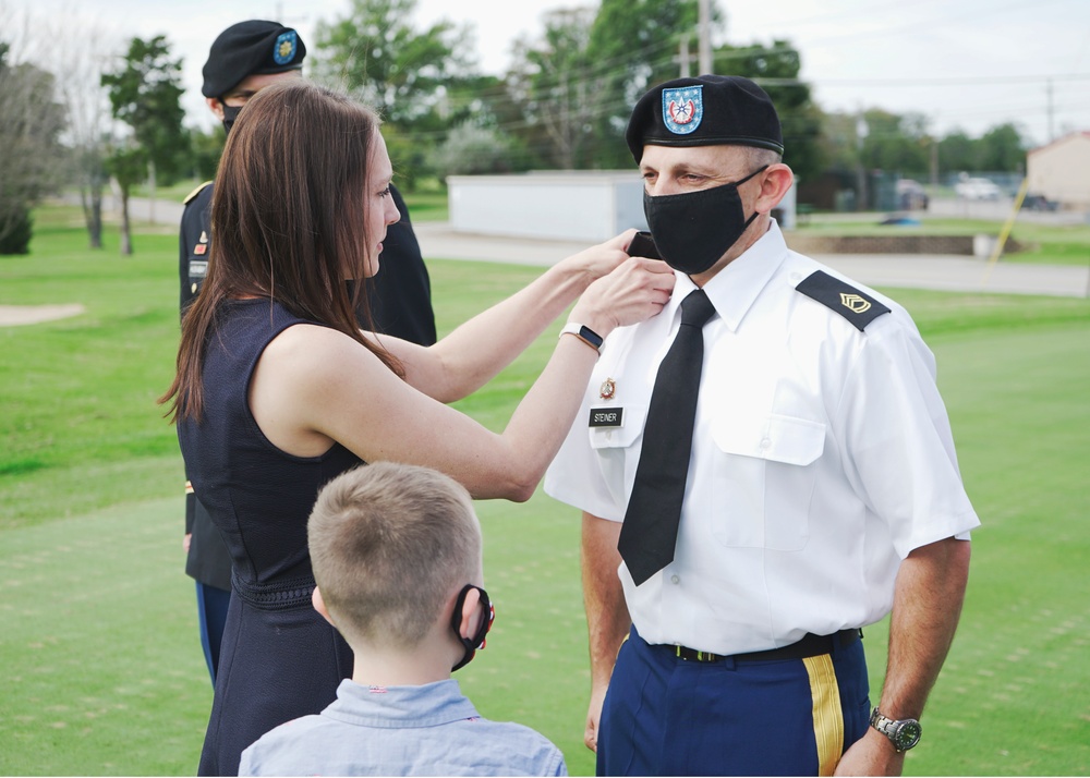 Master Sgt. Steiner's Promotion Ceremony