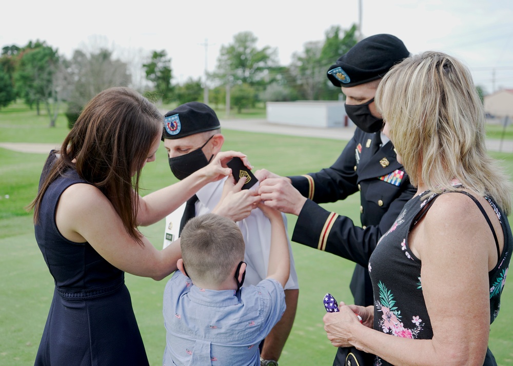 Master Sgt. Steiner's Promotion Ceremony