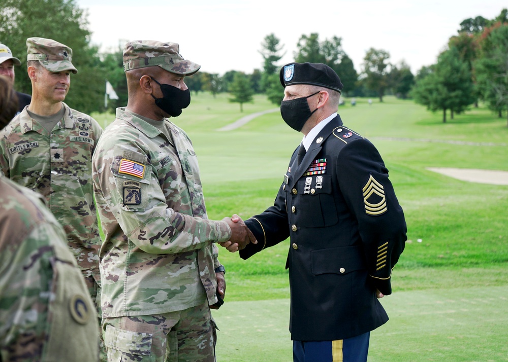 Master Sgt. Steiner's Promotion Ceremony