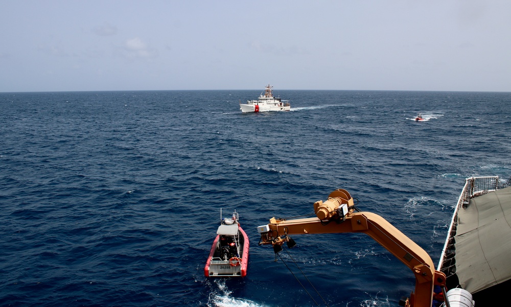 USCGC Reliance (WMEC 615) conducts Caribbean patrol