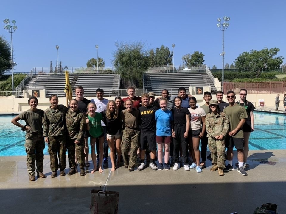 Capt. Ovalle during her General Cavazos Internship