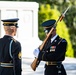 Air Marshall Kevin Short, Chief of Defence Force, New Zealand Participates in a Public Wreath-Laying Ceremony at the Tomb of the Unknow Soldier