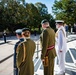 Air Marshall Kevin Short, Chief of Defence Force, New Zealand Participates in a Public Wreath-Laying Ceremony at the Tomb of the Unknow Soldier