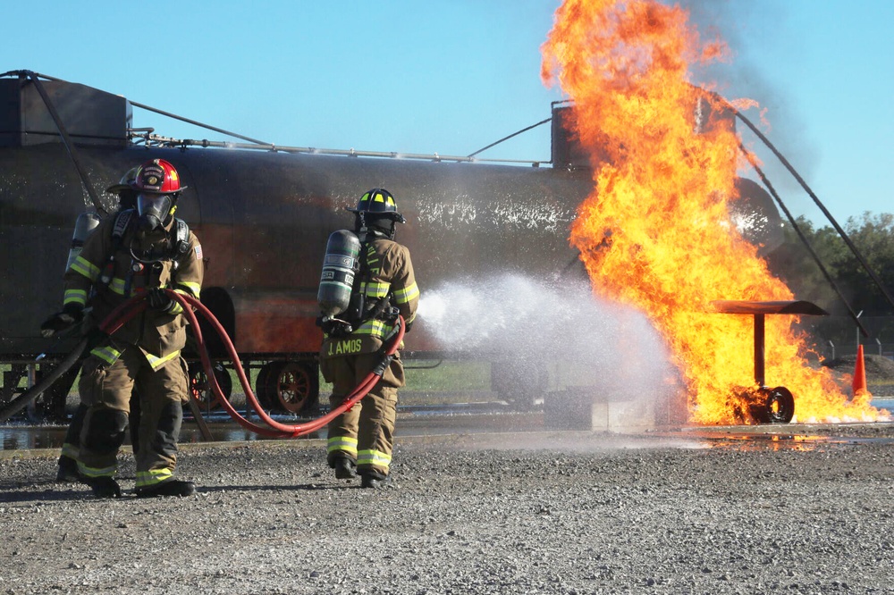 Airport Firefighter training promotes regional fire readiness