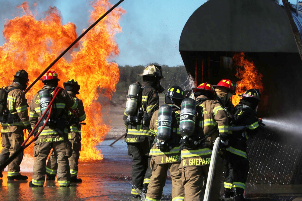 Airport Firefighter training promotes regional fire readiness