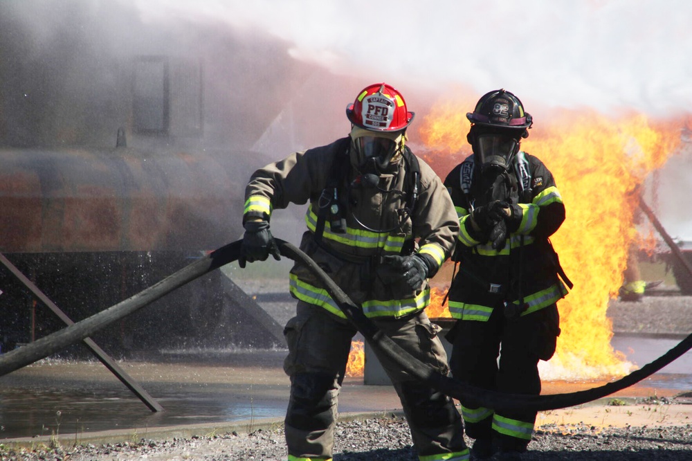 Airport Firefighter training promotes regional fire readiness
