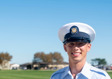 Fireman Anthony Bustamante earns Coast Guard Honor Graduate for boot camp company Delta-201