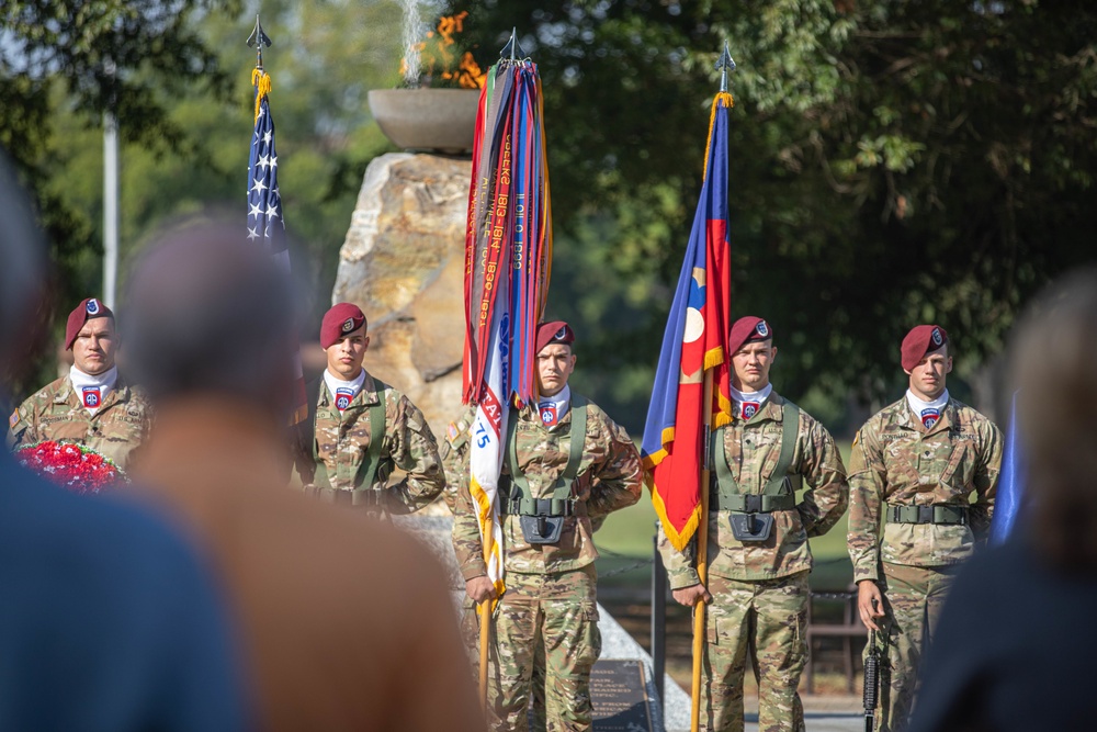 Maj. Gen. Christopher T. Donahue speaks at 9th Infantry Division Memorial Service