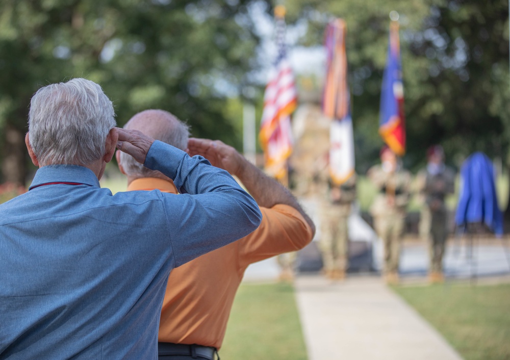 Maj. Gen. Christopher T. Donahue speaks at 9th Infantry Division Memorial Service