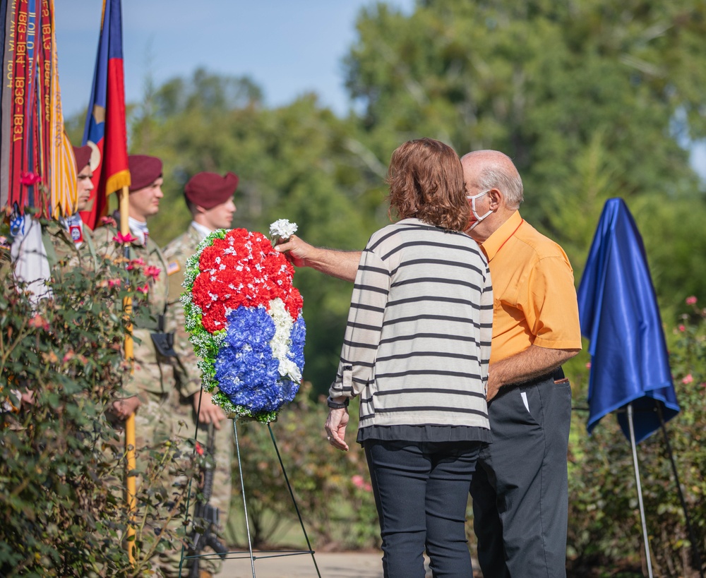 Maj. Gen. Christopher T. Donahue speaks at 9th Infantry Division Memorial Service