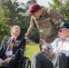 Maj. Gen. Christopher T. Donahue speaks at 9th Infantry Division Memorial Service