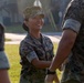 Cpl. Iris Beno receives Navy and Marine Corps Achievement Medal