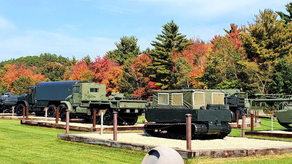 2021 Fall Colors at Fort McCoy's Equipment Park