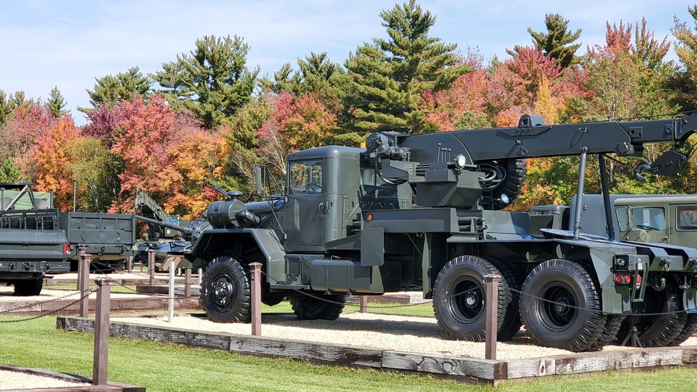 2021 Fall Colors at Fort McCoy's Equipment Park