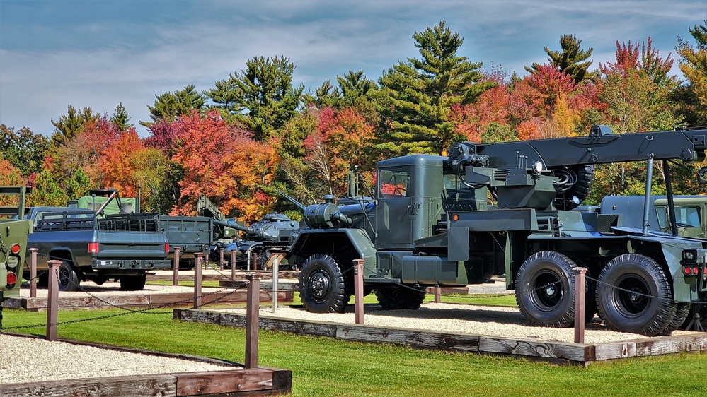 2021 Fall Colors at Fort McCoy's Equipment Park