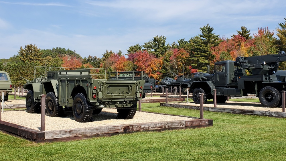 2021 Fall Colors at Fort McCoy's Equipment Park