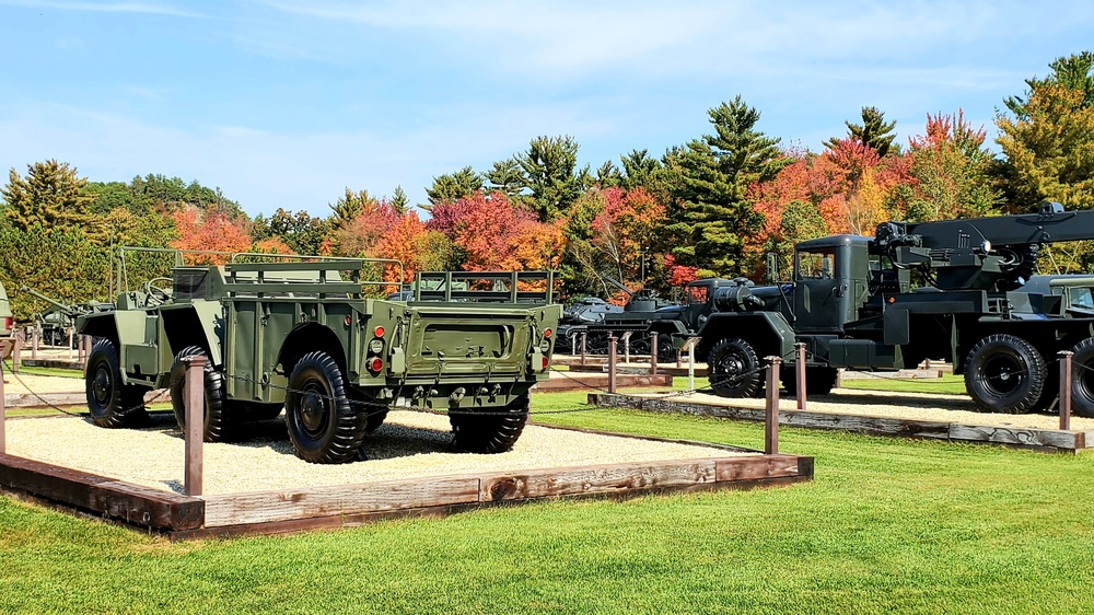 2021 Fall Colors at Fort McCoy's Equipment Park