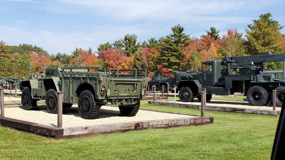 2021 Fall Colors at Fort McCoy's Equipment Park
