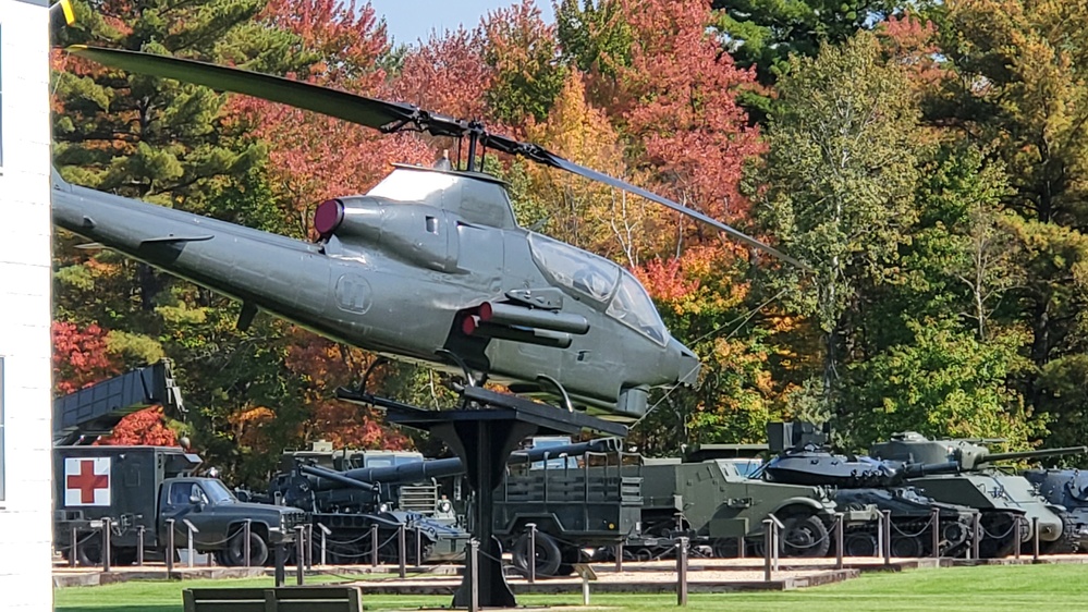 2021 Fall Colors at Fort McCoy's Equipment Park