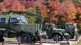 2021 Fall Colors at Fort McCoy's Equipment Park