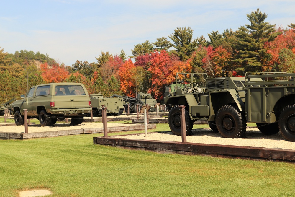 2021 Fall Colors at Fort McCoy's Equipment Park